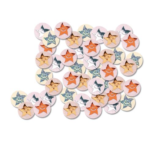 Kudos System 10mm Smiling Star Stickers Pack Of 720 Hope Education