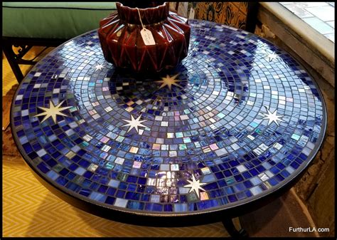 Tile And Glass Mosaic Tables
