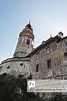 Schloss Schwarzenberg mit dem Schlossturm in Krumau, UNESCO-Welterbe ...