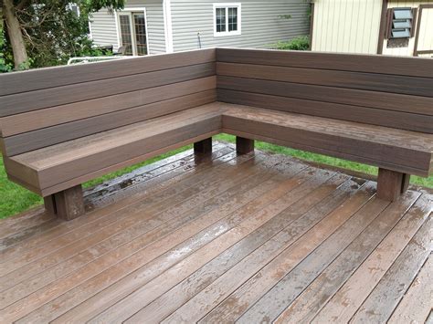 10 Deck With Built In Benches Decoomo