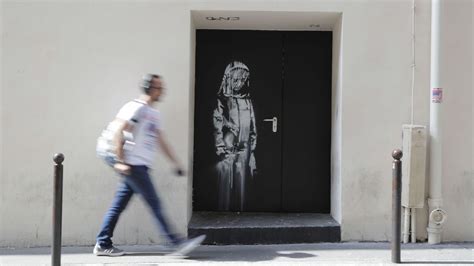 Banksy Revendique Des Oeuvres Réalisées à Paris Rtbfbe