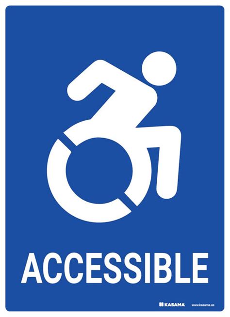 Ada Accessible Sign Accessibility Icon Project