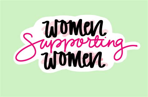 Women Supporting Women Sticker Etsy