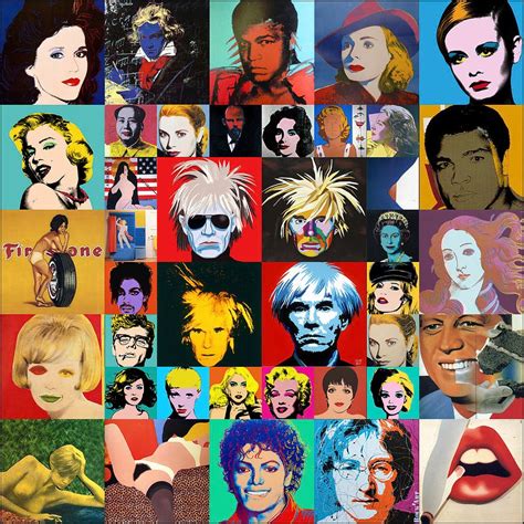 Andy Warhol Pop Art Copy Portrait Painting Class Zipevent