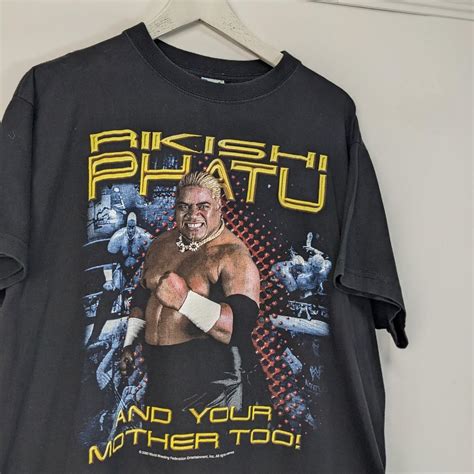 Rikishi Phatu Wwf Vintage Wrestling T Shirt And Depop