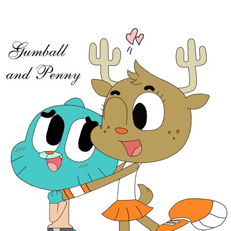 Image Gumball Watterson And Penny Fitzgerald By