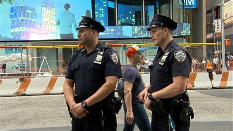Nypd Ramps Up Security In Times Square For 911 Anniversary Video Abc