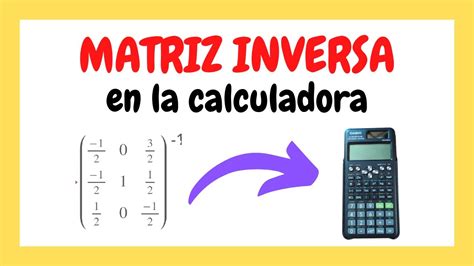 Calcular La Inversa De Una Matriz En Excel Printable Templates Free