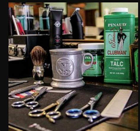 Barbering Barber Equipment Clubman Pinaud Talc Aeropress Barber