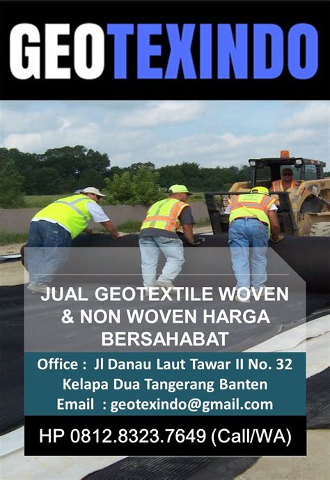 Jual Geotextile Murah Di Semarang Hub 0812 8323 7649 Geotexindo