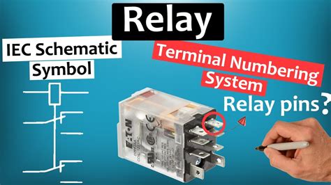 Relay Terminal Numbering System Relay Pins Iec Schematic Symbol Coil