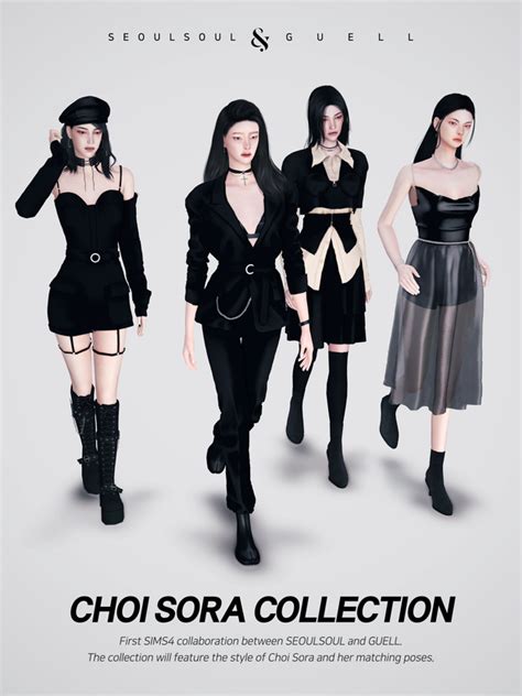 Collaboration With Guell Choi Sora Collection 04 Seoulsoul Sims