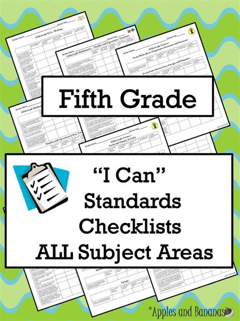 Common Core 5th Grade Standards