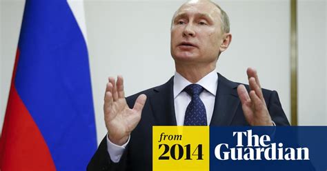 Putin Says He Hopes For A Ceasefire In Ukraine Video World News The Guardian