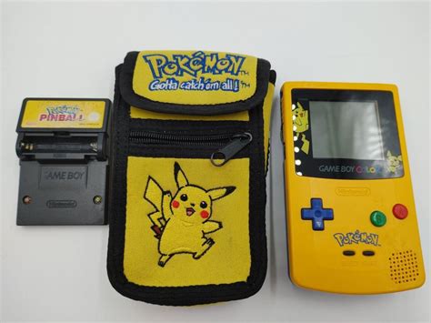 Gameboy Color Pikachu Edition Set Ab 1 Acheter Sur Ricardo