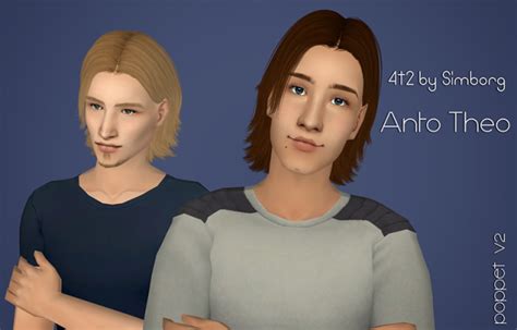 Retextures Of Lovely Hairs For Your Sim Boys All