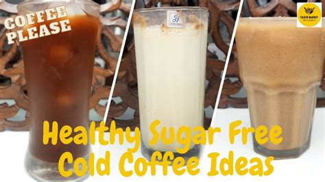 3 Best Sugar Free Coffee Recipes NO Sugar Cold Coffee At Home Iced