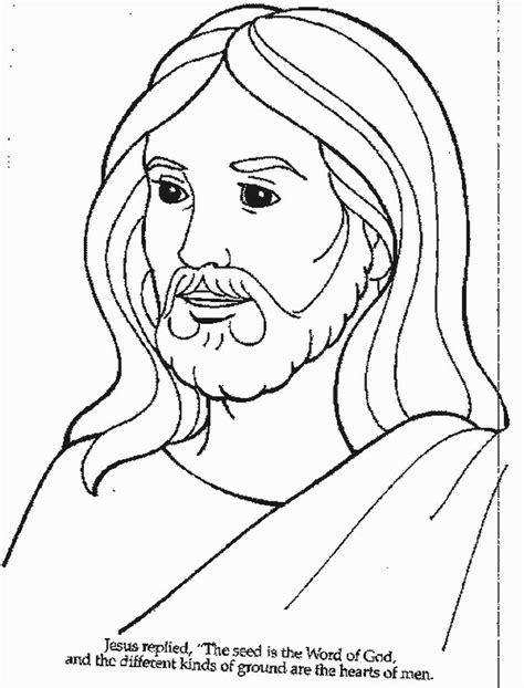 Jesus Coloring Pages Coloring Home