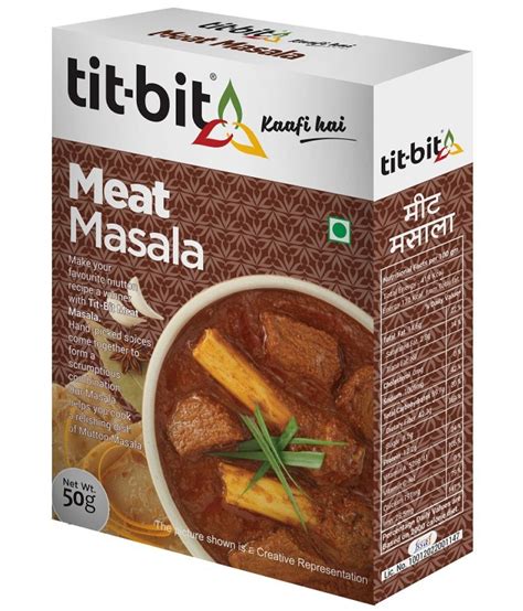 Tit Bit Blended Chicken Meat Biryani Masala Gm Pack Of Buy Tit