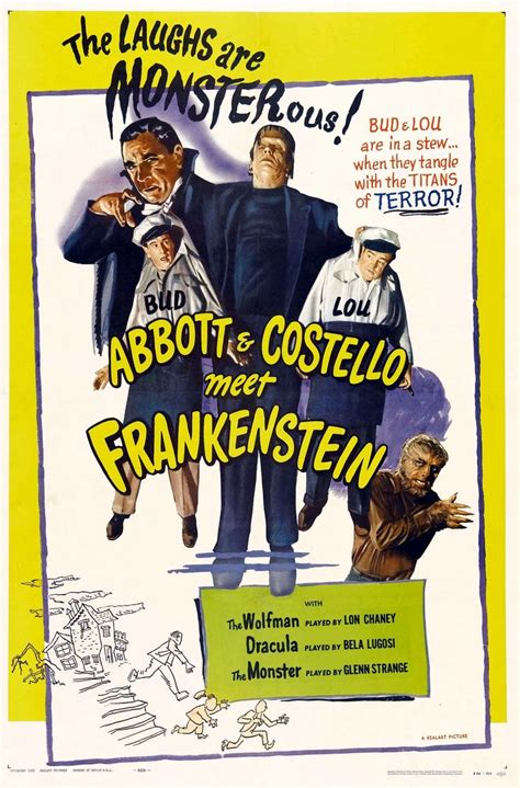 Bud Abbott And Lou Costello Meet Frankenstein 1948 Abbott And