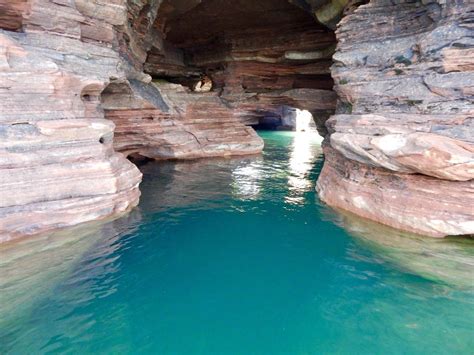 Devils Island Sea Caves Apostle Islands National Amazingly Beautiful