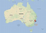Location of Sydney - Sydney, Australia