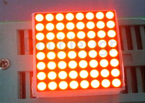 Multicolor Dot Matrix Alphanumeric Led Display 88 Module 64 Dots