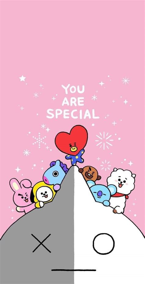 Bt21 Official Cheer Quotes Wallpaper To Brighten Your Day Big Hit