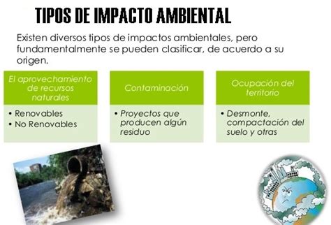 Cuáles son los tipos de impacto ambiental Blog didáctico