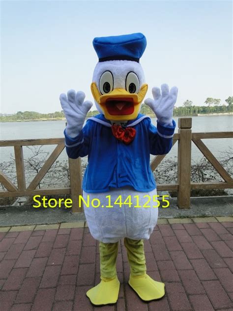 Fast Shipping Custom Costumes Ball Donald Duck And Daisy Mascot