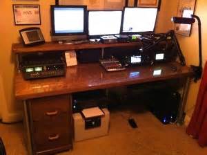 I have built my radio desk to match my preferences and it sits extinct away from the my ham cave. The Great Ham Radio Desk Project | AB4BJ