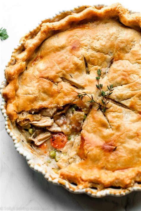 Turkey Pot Pie Recipe Sally S Baking Addiction Quick Telecast