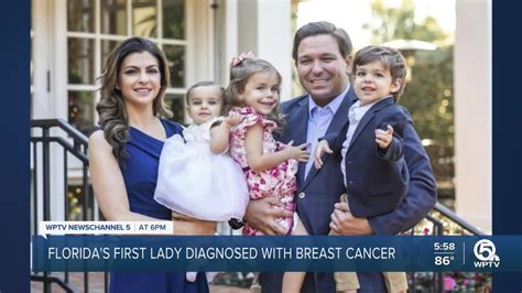 Floridas First Lady Diagnosed With Breast Cancer