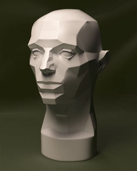 Asaro Head Sculpt Prayingmantis Cgsociety Planes Of The Face