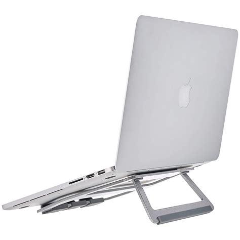 Amazonbasics Aluminum Foldable Laptop Stand For Laptops Up To 15