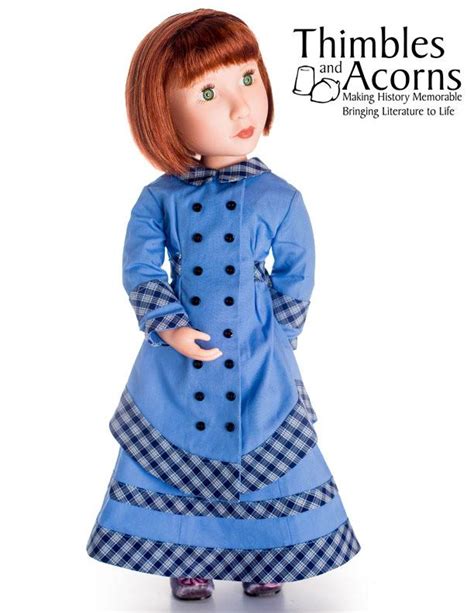 Thimbles And Acorns Carrie Doll Clothes Pattern 16 Inch A Girl For All