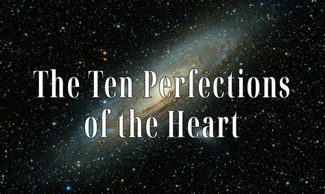 Audio The Ten Perfections Of The Heart By Jack Kornfield Audiobuddha