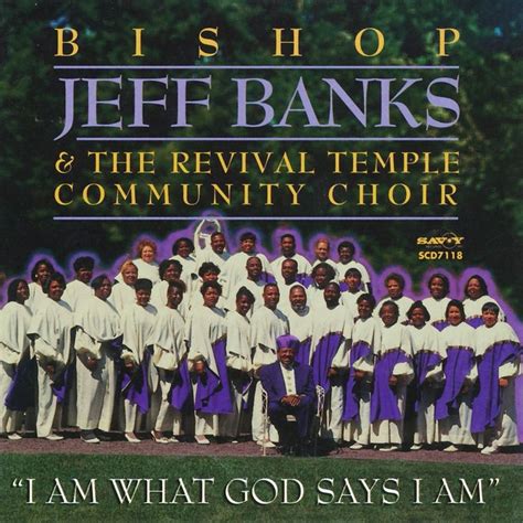 Bishop Jeff Banks I Am What God Says I Am Live Cd 1995 Savoy