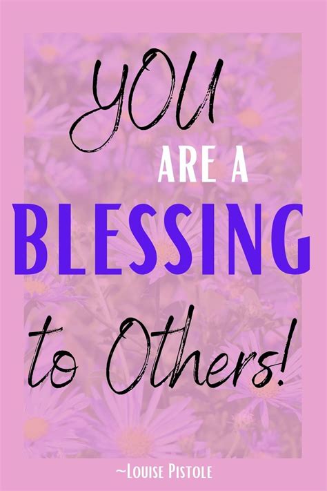 You Are A Blessing Quotes Inspiration