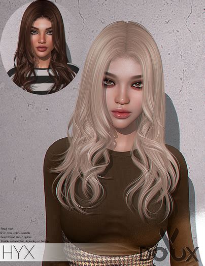 Second Life Marketplace Doux Hyx Hairstyle Blogger Pack