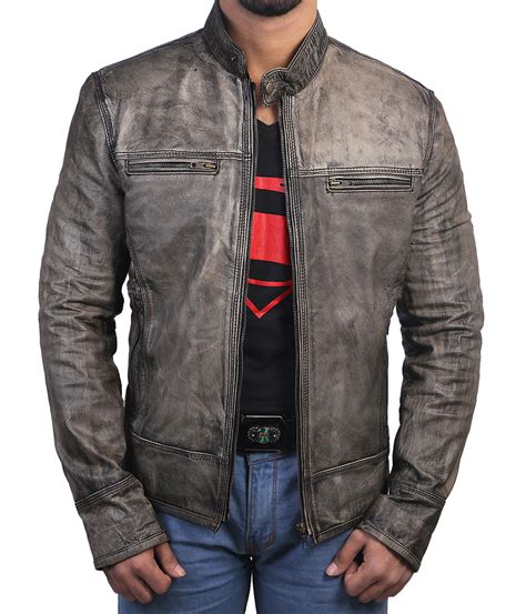 Finding the best motorcycle jacket for your rides means reading reviews, studying product features, and diving into the ins and outs of available styles and safety. Distressed Wax Men's Biker Vintage Style Cafe Racer ...