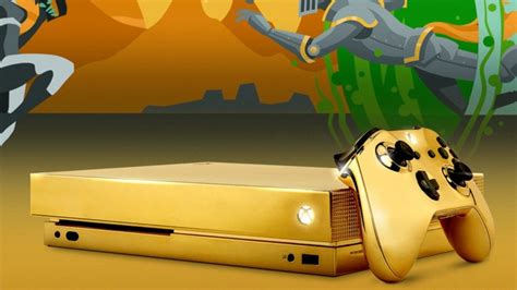 Microsoft Is Giving Away A Gold Plated Xbox One X Ign