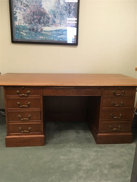 Ps121 Solid Wood Executive Desk