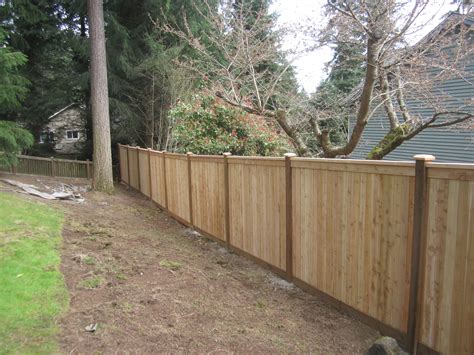 View Our Cedar Wood Fencing In Seattle Lynnwood Everett Kirkland