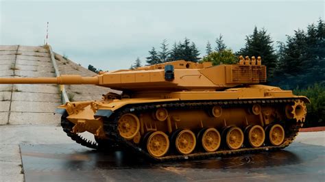 Turkeys Upgraded M60 Tank New Mzk Modular Turret Enhances Performance