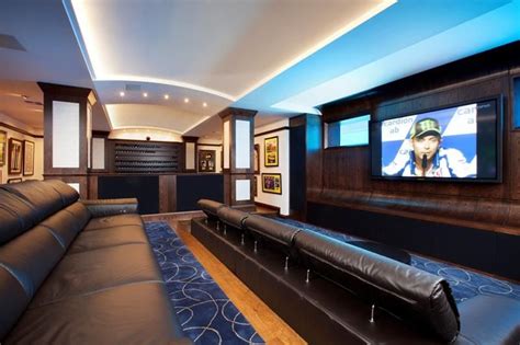 70 Man Caves In Finished Basements And Elsewhere Man Cave Theme Ideas