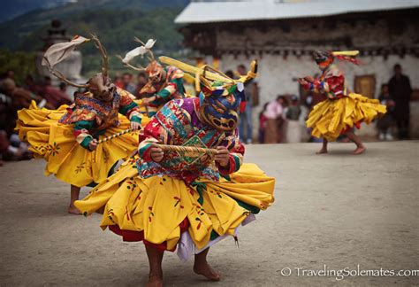 Bhutanese Festival Mask Dances In Bhutan Traveling Solemates