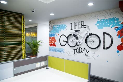 Freshdesk Chennai Offices 2 Office Wall Design Cool Office Space
