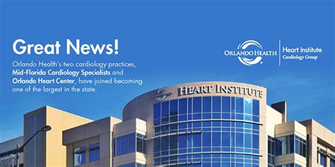 Orlando Health Heart Institutes Two Cardiology Groups Merge To Form