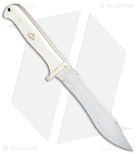 Puma Sgb Buffalo Hunter Fixed Blade Knife White Bone 5625 Satin